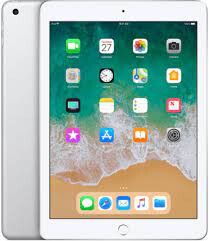 Apple ipad 6 (2018) 9.7 inch - 32gb - cellular - silver - a grade