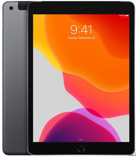 Apple ipad 7 (2019) 10.2 inch - 128gb - cellular - space grey - a grade