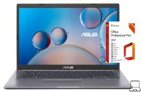 Asus x415ja-eb1299 notebook 35,6 cm (14") 1920 x 1080 pixels intel 10de generatie core™ i5 8 gb 512 gb ssd wi-fi 5 (802.11ac) | microsoft office 2021 professional plus | new