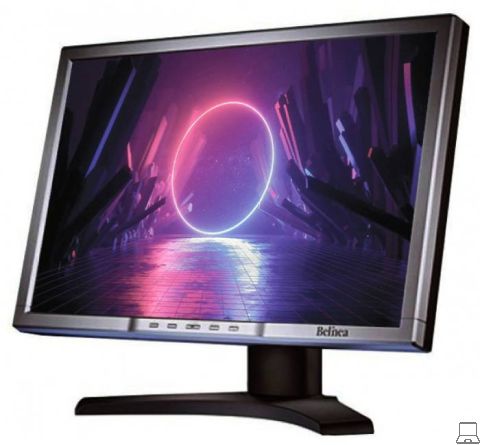 Belinea s1w - 22 inch - 1680x1050 - vga - zilver