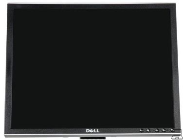 Dell 1908fpc - 19 inch - 1280x1024 - dvi - vga - zonder voet - zwart