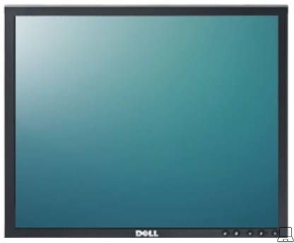 Dell 1908fpf - 19 inch - 1280x1024 - dvi - vga - zonder voet - zwart