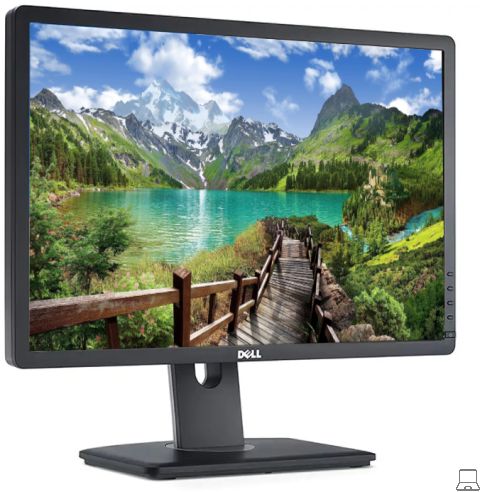 Dell 2213t - 22 inch - 1680x1050 - dp - dvi - vga - zwart