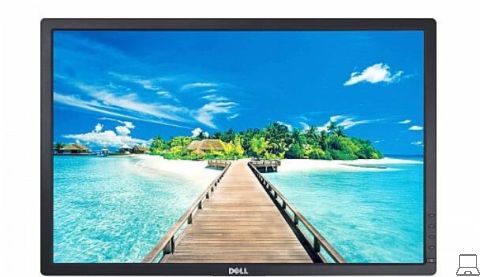 Dell p2213t - 22 inch - 1680x1050 - dp - dvi - vga - zwart