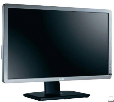 Dell u2312hmt zilver - 23 inch - 1920x1080 - dp - dvi - vga - zilver