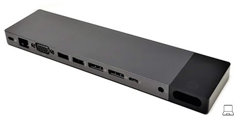 Hp elitebook thunderbolt 3 dock zonder kabels