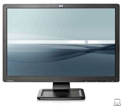 Hp le2202x - 22 inch - 1920x1080 - dvi - vga - zwart