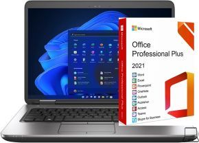 Hp probook 640 g2 | i5 | 8gb | 128gb ssd | fullhd | windows 11 pro | microsoft office 2021 professional plus | refurbished