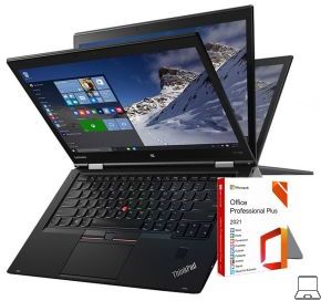 Lenovo thinkpad x1 yoga hybride (2-in-1) touchscreen| tablet | laptop | i5-8350u | 16gb | 512gb ssd | fullhd |  microsoft office 2021 professional plus | windows 11 pro | refurbished