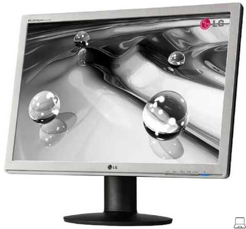 Lg w2242pe - 22 inch - 1680x1050 - dvi - vga - zwart