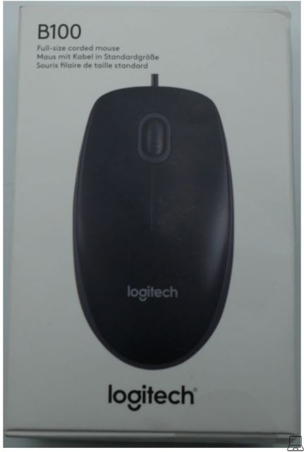 Logitech b100 muis