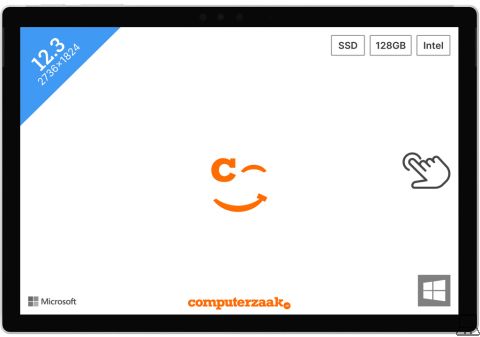 Microsoft surface pro 5 zonder typecover