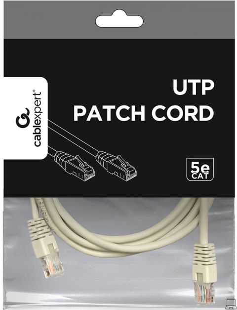 Utp cat5e 2 meter grijs