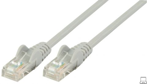 Valueline 1m cat5e utp | 1 meter - grijs 