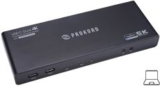 Prokord Workplace Docking Station USB-C 5K Dual Monitor - Charge